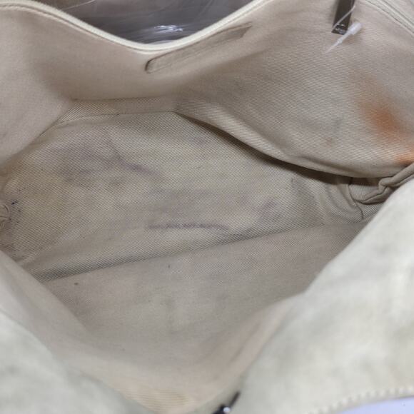 Vintage Chanel Clover Flower Double Rope Handle Fish Net Hand Bag Tote - Picture 9 of 16